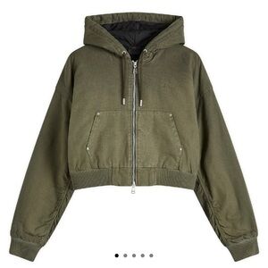 NWT WOMANS AIR JORDAN X TRAVIS SCOTT CANVAS JACKET SIZE SMALL